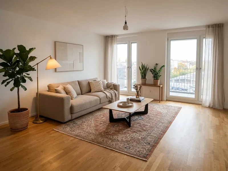 Wohnen an der Spree: Moderne Wohnung mit Einbauküche, Balkon & Parkett  am Ostbahnhof! — photo 1